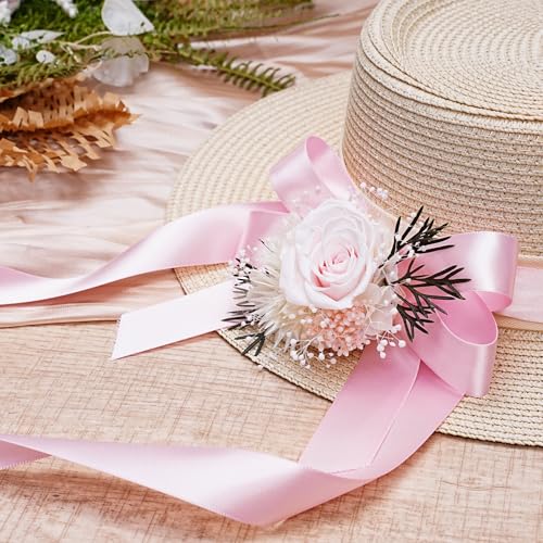 Light Pink Satin Ribbon 1 inch x 50 Yards