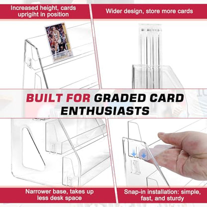 Trading Card Display Stand (8 tiers)