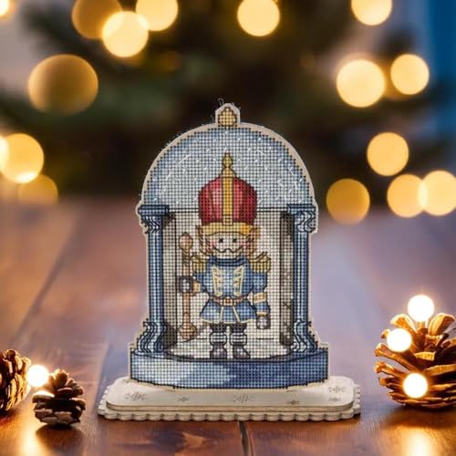 Wonderland Crafts Christmas Soldier Cross