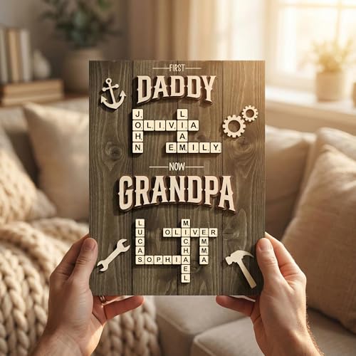Personalized Family Scrabble Name Sign
