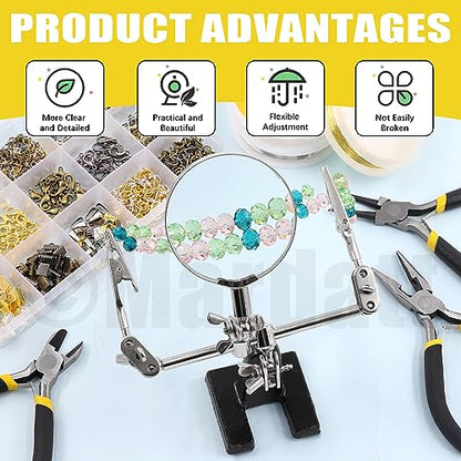 1488Pcs Jewelry Making Supplies Kit