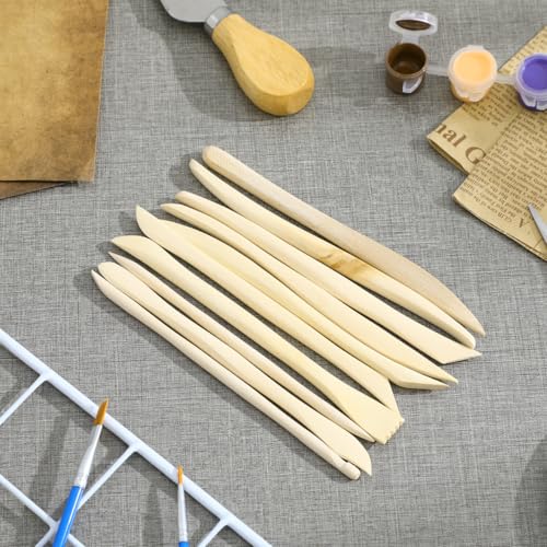 30pcs Wooden Clay Sculpting Tools