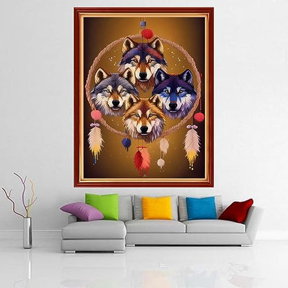 Stamped Cross Stitch Kits Full Range of Embroidery Patterns Starter Kits for Beginners Adult DIY Cross Stitches Needlepoint Kits 11CT