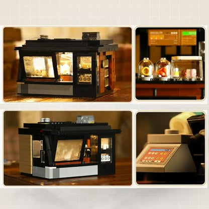 Master C66005W Japanese Coffee House Building Set