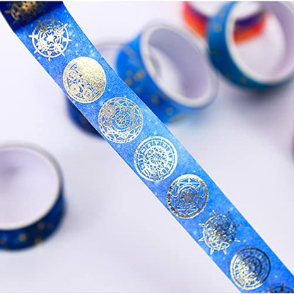12 Rolls Galaxy Washi Tape Set (78.72 Foot)