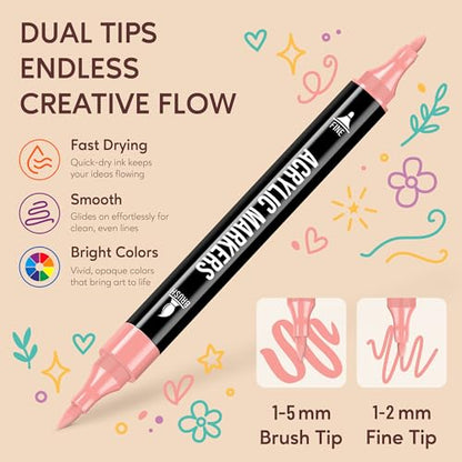 Acrylic Paint Markers (36 Count)