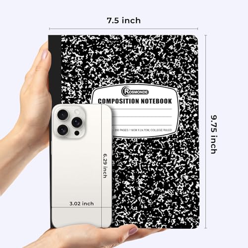12 Pack Composition Notebook College Ruled Bulk (12 Count)