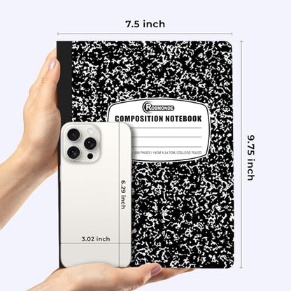 12 Pack Composition Notebook College Ruled Bulk (12 Count)