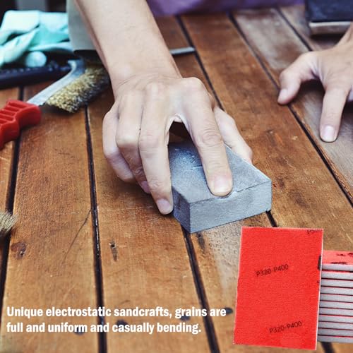 18 Pcs 320 2500 Grit Sanding Sponge