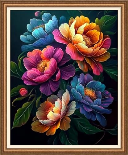 Cross Stitch Stamped Full Embroidery Kits DIY 11CT Cotton Thread Printed DIY Needlepoint Kits Craft Needlework Set Cross