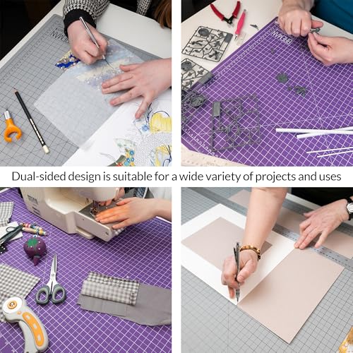 18x24 Self Healing Cutting Mat Purple