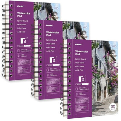 Watercolor Pad 5.5x8.5 (3 Count)