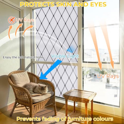 Window Privacy Film Decorative Non