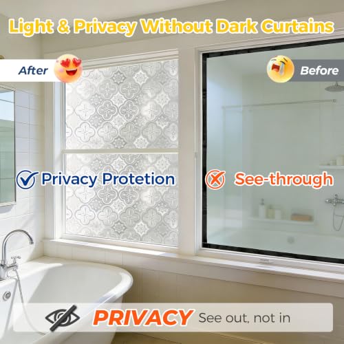 Window Privacy Film Decorative Non