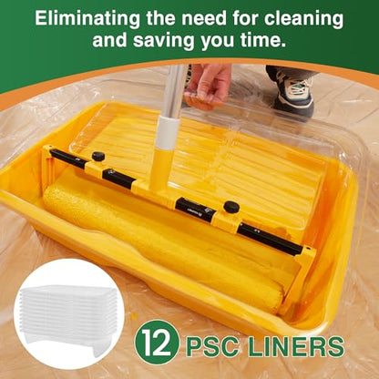18 Inch Paint Tray Liners (12 Count)