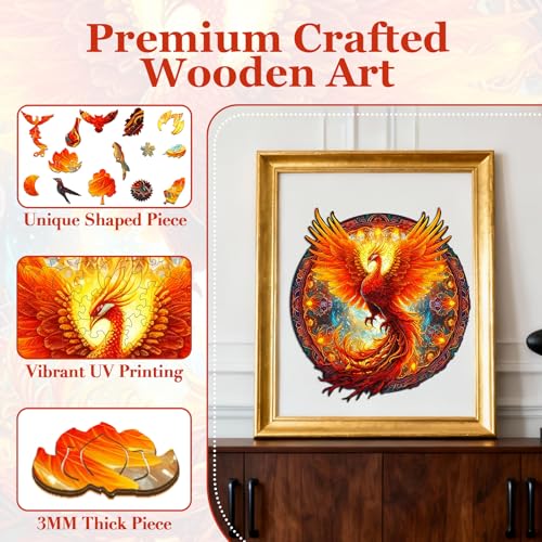 Wooden Puzzle for Adult (200 Count)