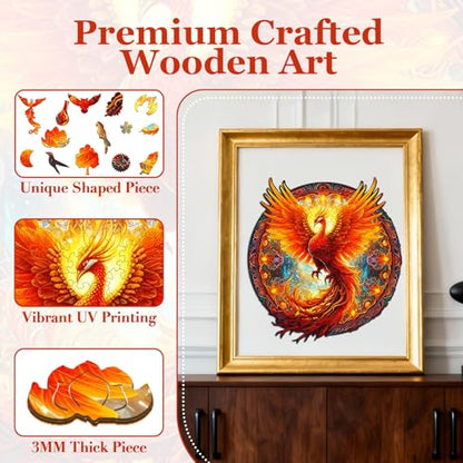 Wooden Puzzle for Adult (200 Count)