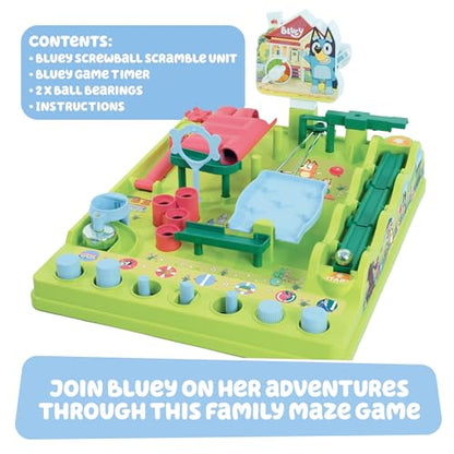 Bluey Screwball Scramble Marble Maze Game
