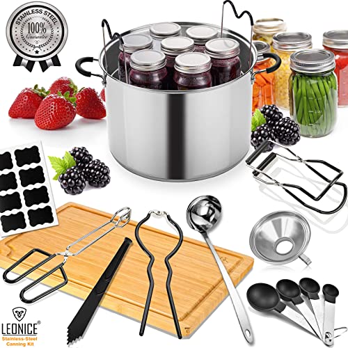 Canning Supplies Starter Kit with Rack