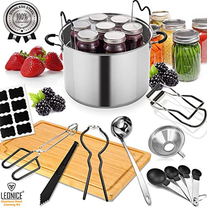 Canning Supplies Starter Kit with Rack
