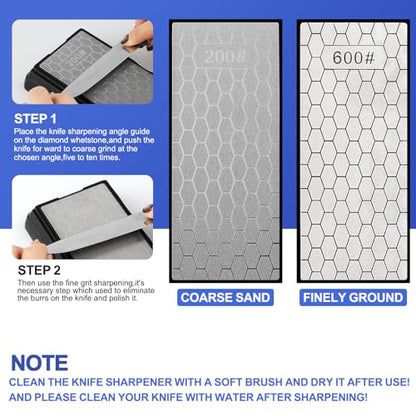 Double sided Diamond Sharpening Stone