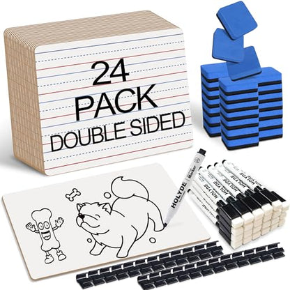 Set of 24 Dry Erase Boards (24 Count)