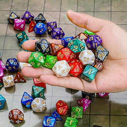 Polyhedral Dice Set (70 Count)