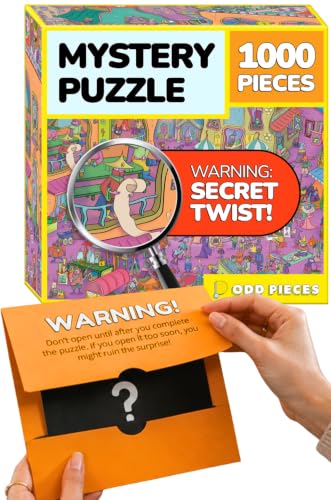 Jigsaw Puzzles 1000 Pieces with Storytelling Comics (1000 Count)