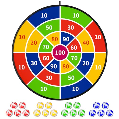 29" Large Dart Board for Kids
