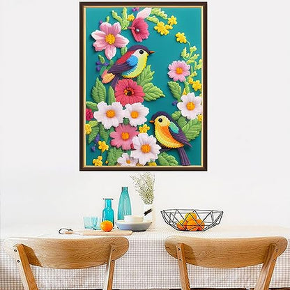 Stamped Cross Stitch Kits Full Range of Embroidery Patterns Starter Kits for Beginners Adult DIY Cross Stitches Needlepoint Kits 11CT