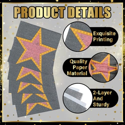 60 Pcs Movie Star Cocktail Paper Napkins 6.5 x 6.5 Inches (60 Count)