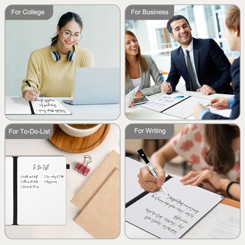 Portable White Board Dry Erase Notebook