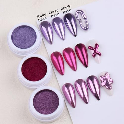 7 Colors Chrome Nail Powder (2.6 Ounce)