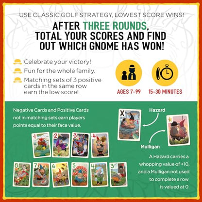 Gnoming A Round Family Golf Style Card Game