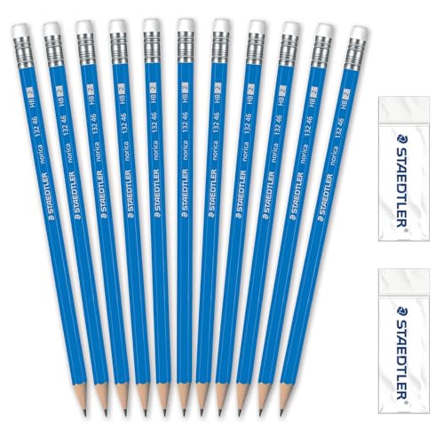 Norica #2 HB Pencils Class Pack with Erasers (540 Count)