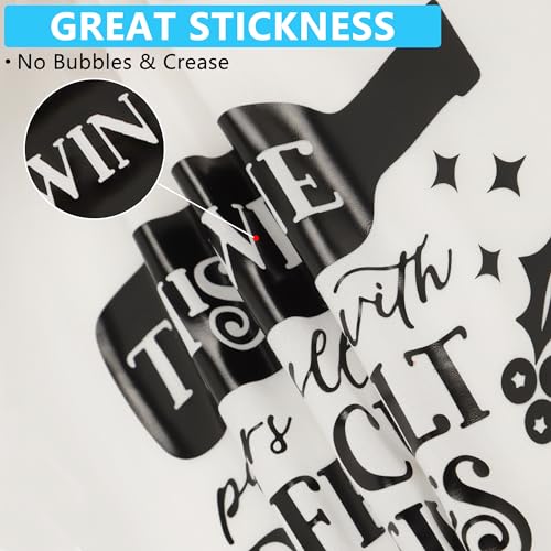 Black HTV Heat Transfer Vinyl Rolls (100 Foot)