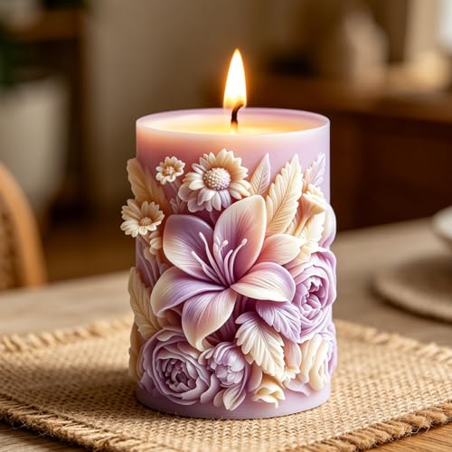 Lily Candle Molds for Candle Making