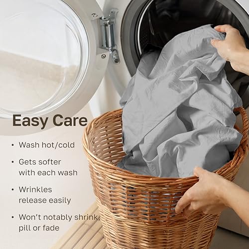 2 Pack Organic Cotton XL Twin Sheet Set (2 Count)
