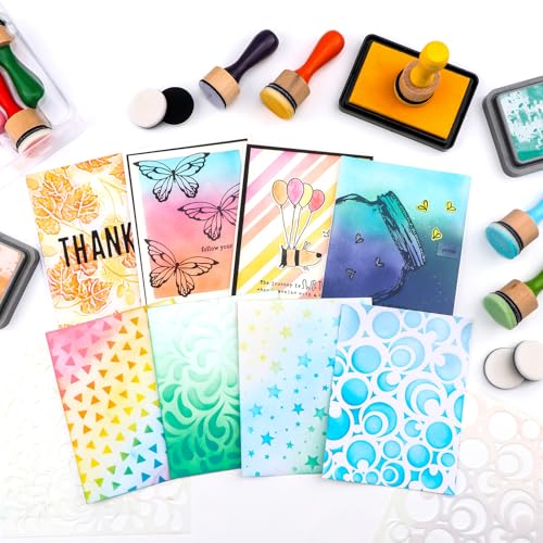 47 Packs Ink Blending Foam Pads Set (47 Count)