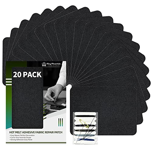 Iron on Repair Patch 20 Pcs Pack (20 Count)