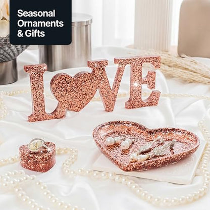 Craft Glitter Rose Gold 100g Extra Chunky Glitter (3.5 Ounce)