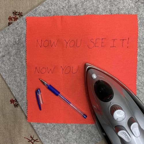Heat Erasable Fabric Marking Pens for Sewing and Quilting