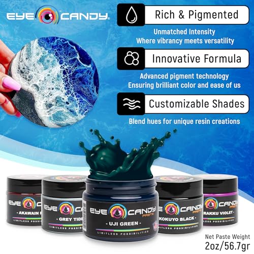 Green Resin Pigment Paste Uji Green