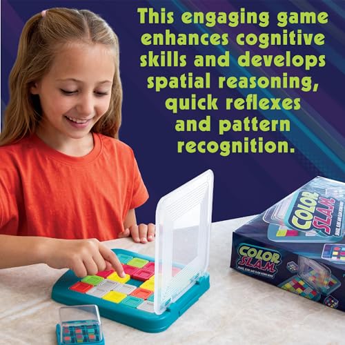 Color Slam Sliding Puzzle Game for 6 Year Olds and Up