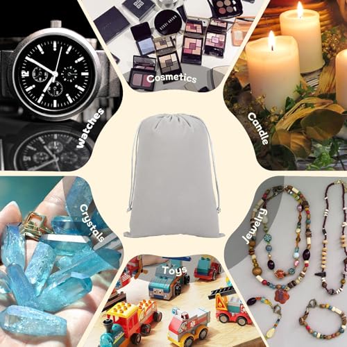 50Pcs Velvet Gift Bags (29.3479 Ounce)