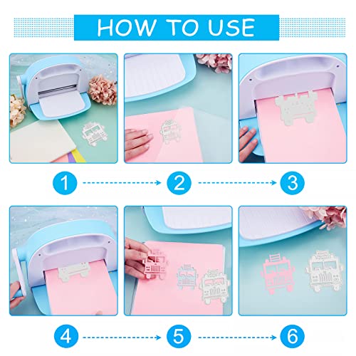 Fire Truck Metal Cutting Dies Die Cuts for DIY Scrapbooking Festival Birthday Wedding Cards Making Album Envelope Decoration