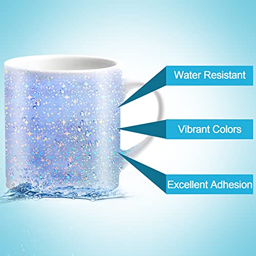 24 Sheets Holographic Sticker Paper