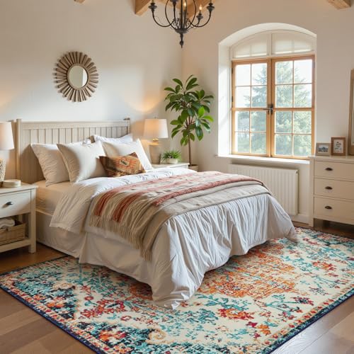 Reine Boho Rugs for Living Room 8x10