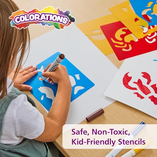 Sea Life Washable Plastic Stencils
