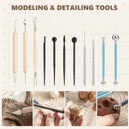 23PCS Clay Tools Sculpting